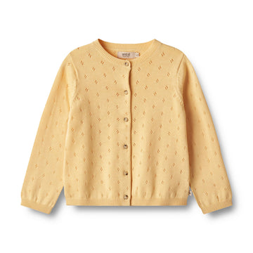 Wheat - Knit Cardigan Maia - Pale Apricot