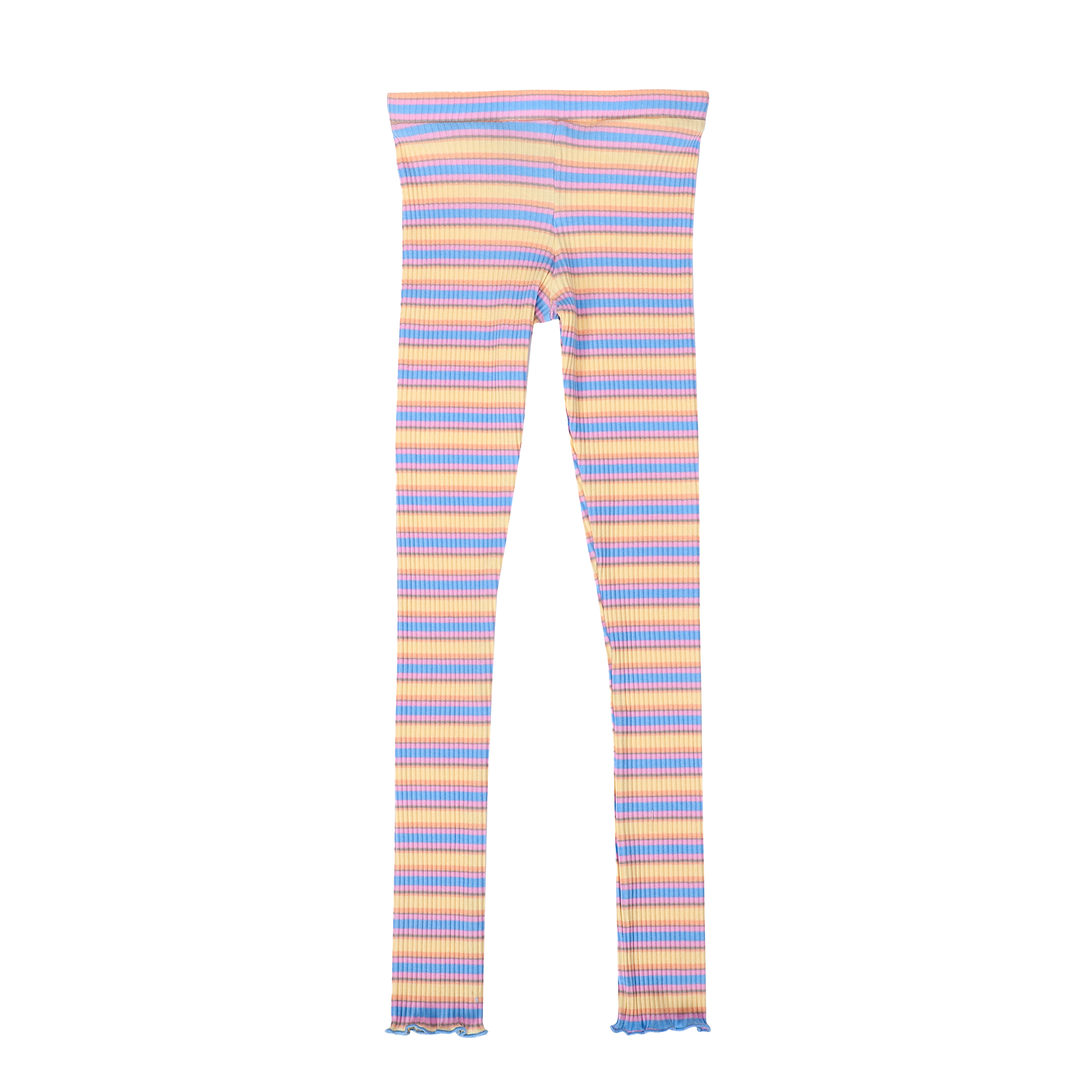 Liberté - Natalia KIDS Leggings, 21066 - Yellow Rose Blue Stripe