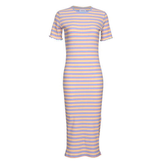 Liberté - Natalia SS Dress, 21232 - Yellow Rose Blue Stripe