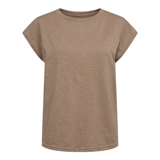 Liberté - Ulla SS T-shirt, 21469 - Dusty Light Brown