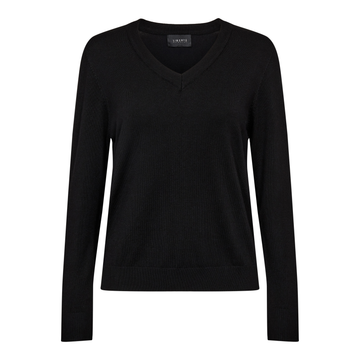 Liberté - Vivi LS V-Neck Pullover, 22179 - Black