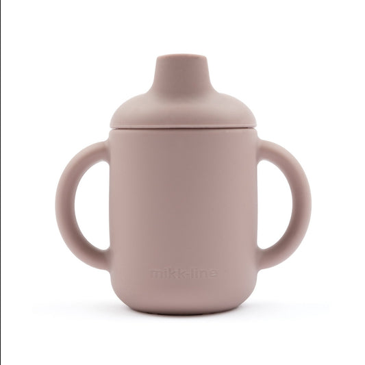Mikk-Line - Sippy Cup Silicone, 5009 - Adobe Rose