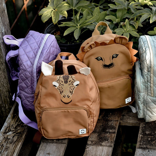 Mikk-Line - Zoo Backpack, 8002 - Brown Sugar