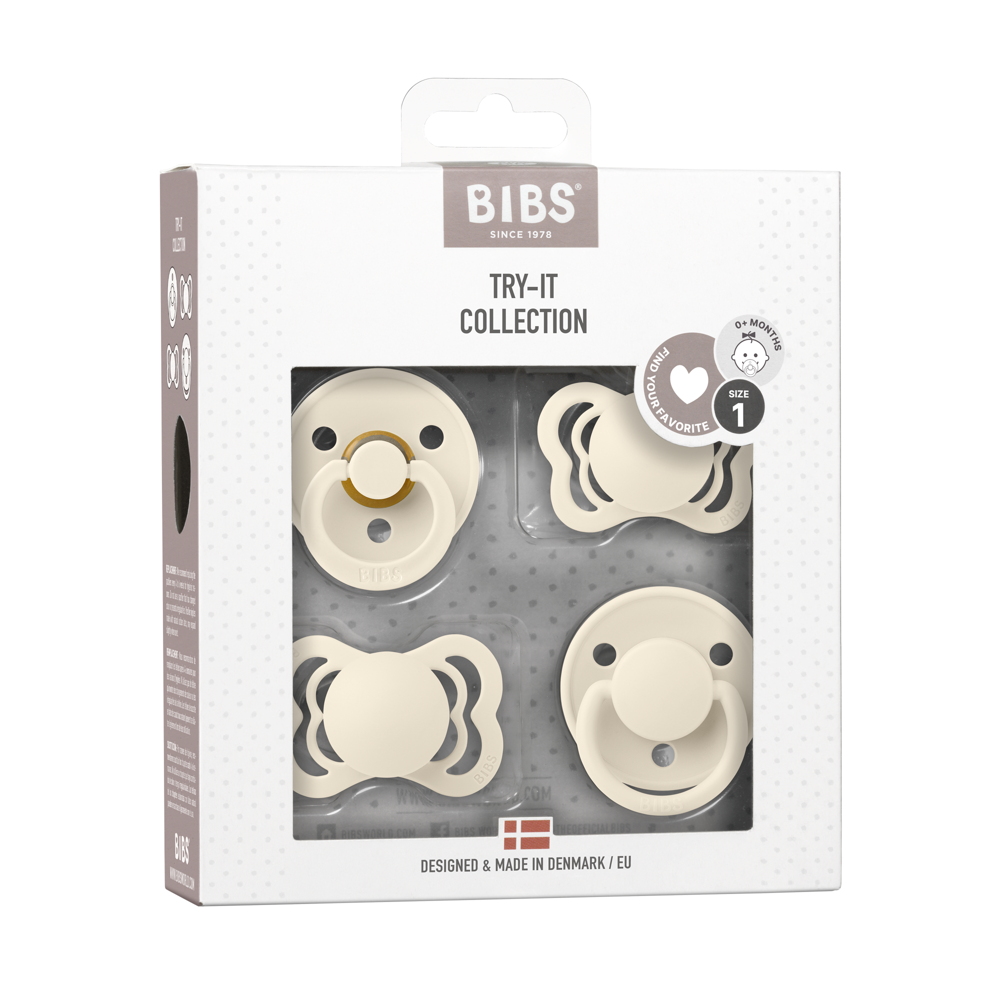 BIBS - Try-It Collection 4 Sutter Str. 1 - Ivory