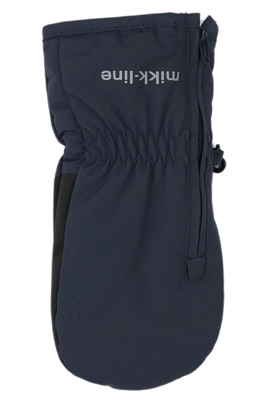 Mikk-Line - Nylon Mittens w. Zip, 93039 - Blue Nights