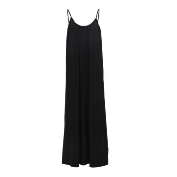 FORUDBESTILLING // Liberté - Alma Long Strap Dress, 9579 - Black (Levering ca. uge 19/20)