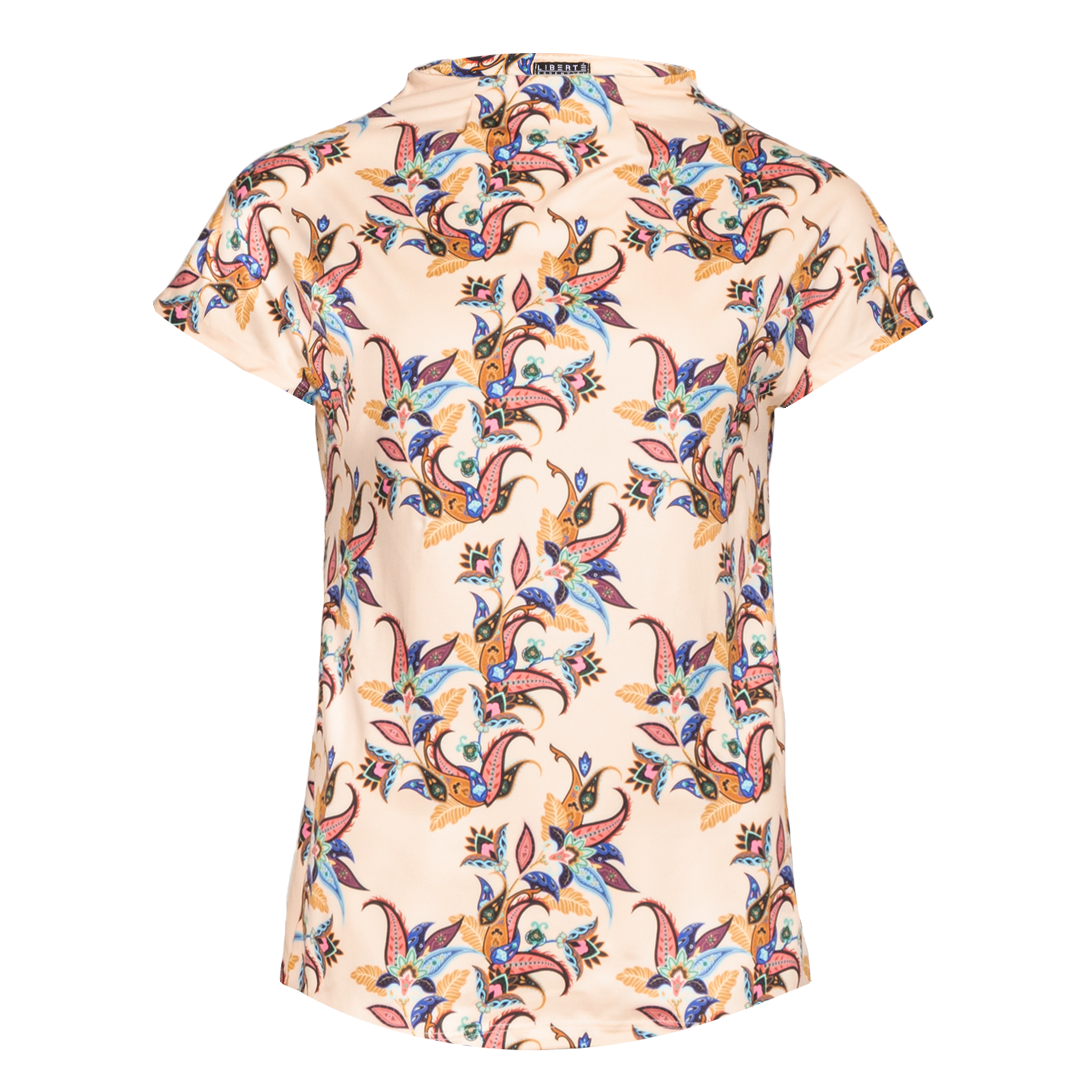 Liberté - Alma Top SS, 9501 - Vanilla Multicolor Paisley