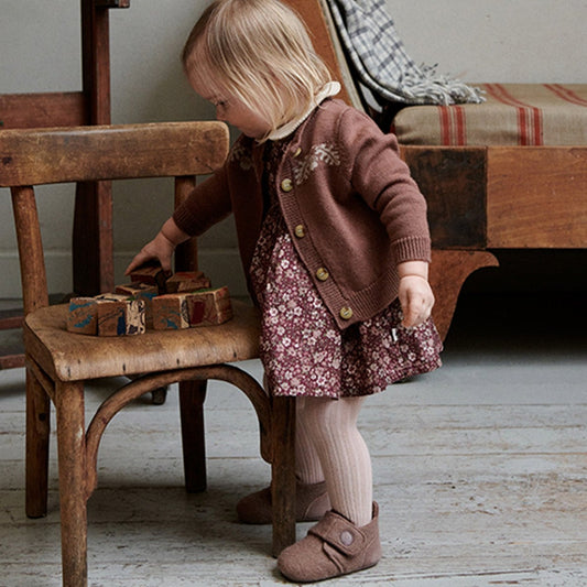 Wheat Footwear - Marlin Felt Home Shoe, WF306g - Hazel