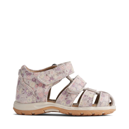 Wheat Footwear - Sandal Frei S, WF414j - Clam Multi Flowers