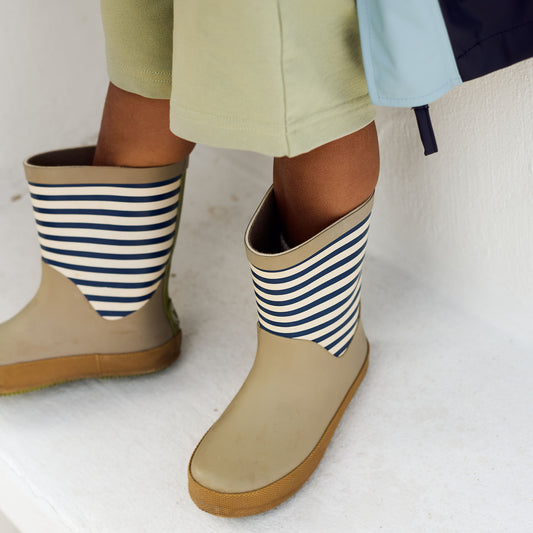 Wheat Footwear - Rubber Boot Juno, WF456j - Blue Stripe