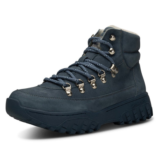 Woden - Iris Track Suede Boot - Storm