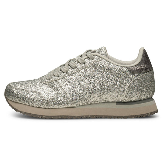 Woden - Sneakers, Ydun Icon Glitter - Grey Multi