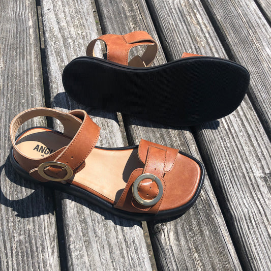 Angulus - Sandal Med Spænder, 5746 - Tan