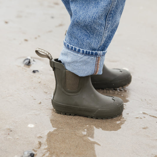 Angulus - Kort Gummistøvle, 1011 - Olive