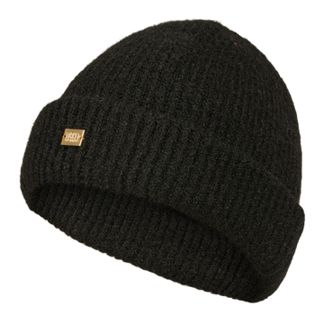 Ticket Woman - Wool Basic Beanie, 180033 - Black