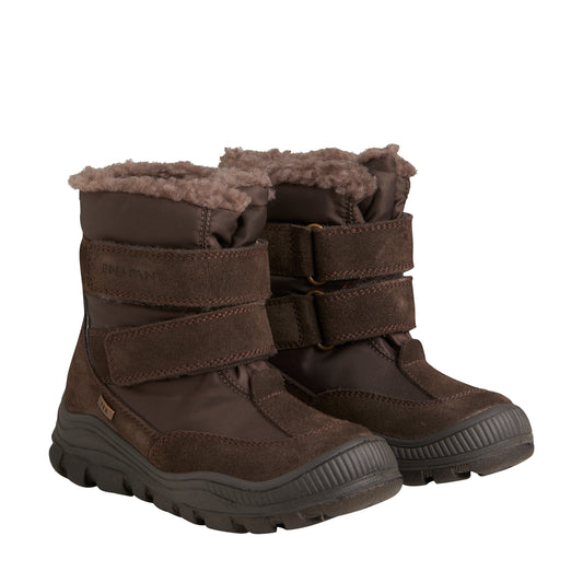 EN FANT - Boots Velcro TEX, 250217 - Coffee Bean