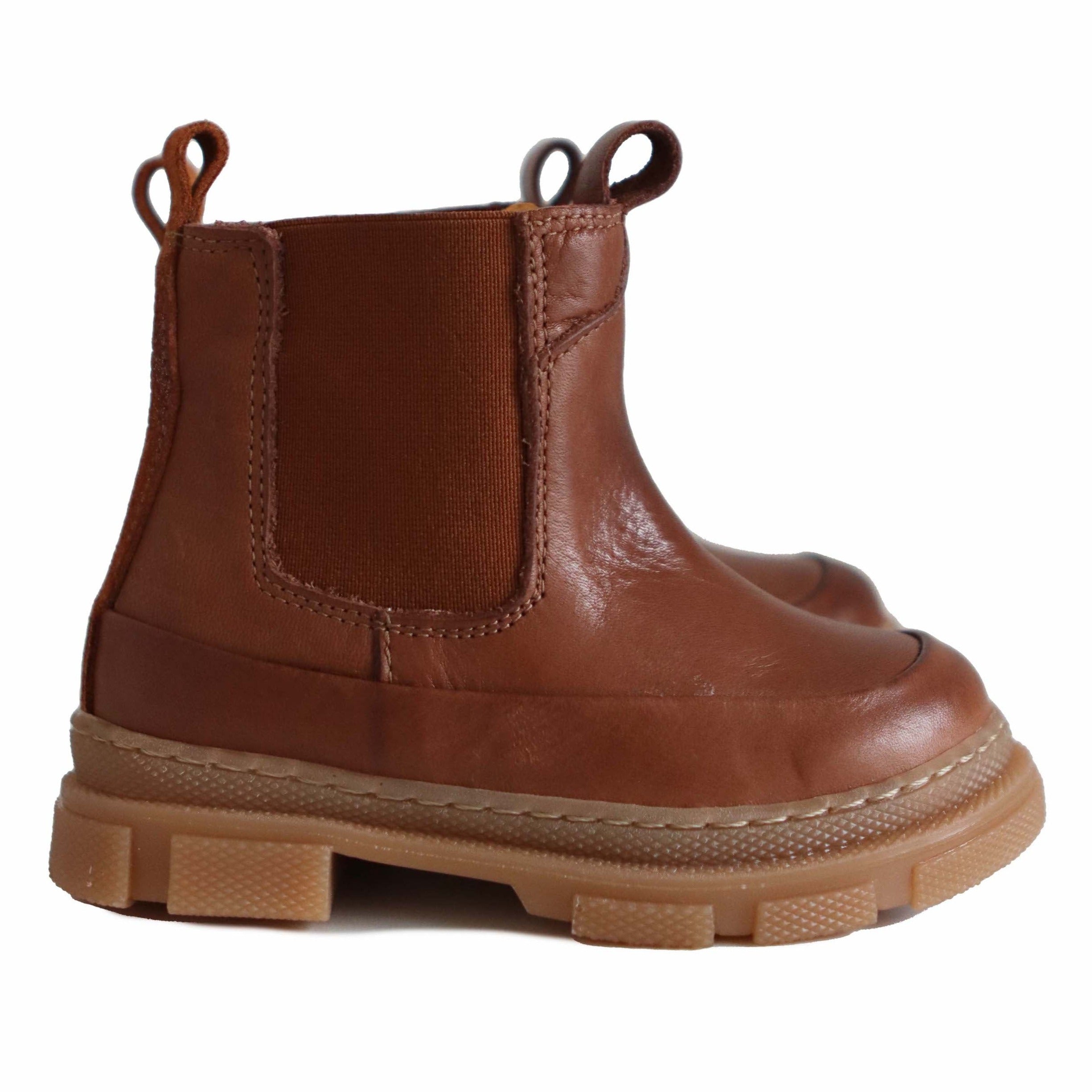 Pom - Sole Chunky Chelsea Boot, 26240 - Camel