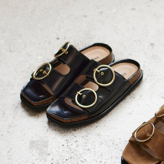 Angulus - Fodseng Sandal Slip Ins, 5775 - Black