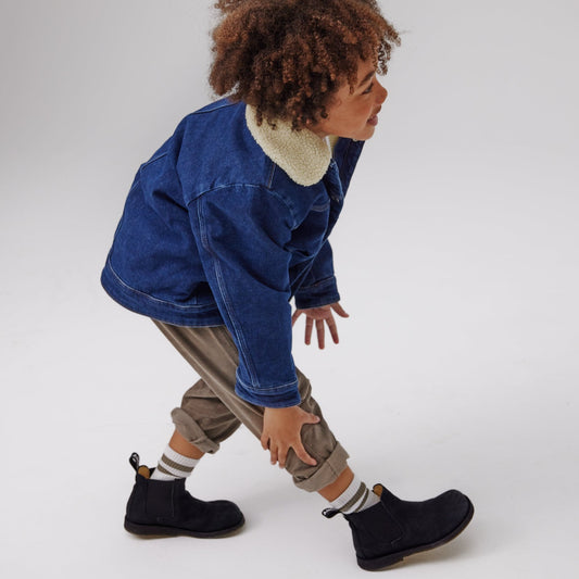 Angulus - Chelsea Støvle, 6147 - Black