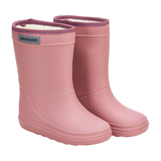 EN FANT - Thermo Boots Solid - Old Rose