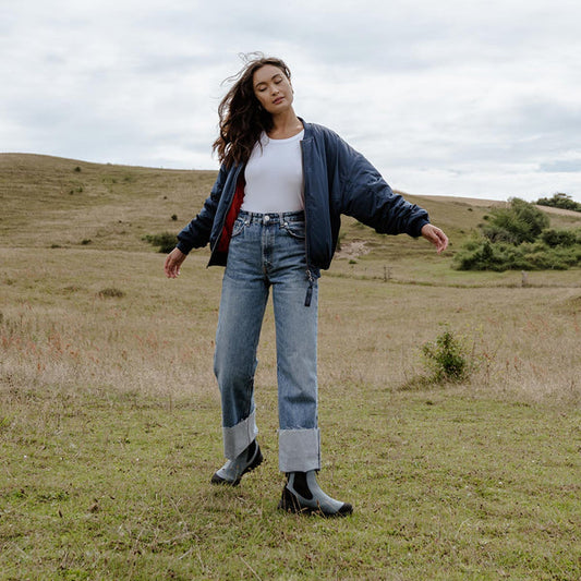 Woden - Magda Track Waterproof - Storm / Black