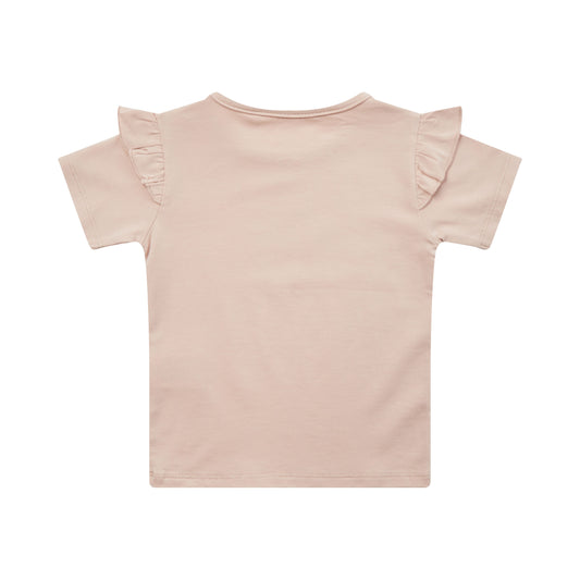 Petit by Sofie Schnoor - T-shirt SS, Penelope - Light Rose / Gold