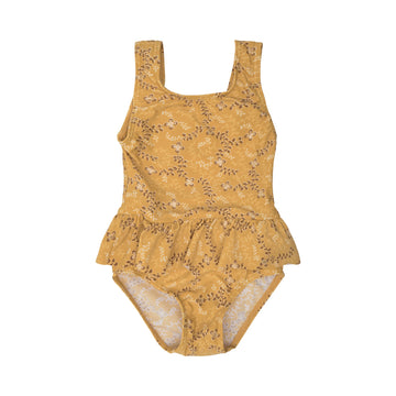 Petit by Sofie Schnoor - Swimsuit UV50, Millie - Yellow / Gold