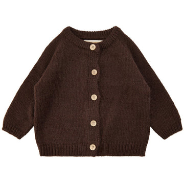 Soft Gallery - Errol Boy Cardigan - Cocoa Brown