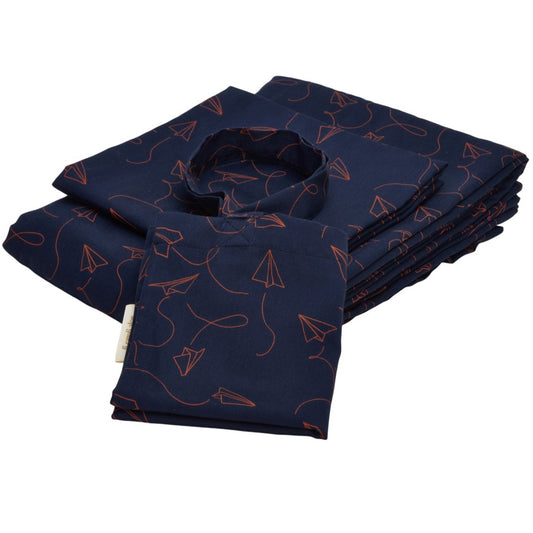 Soft Gallery - Bed Linen Baby Paper Plane - Night Sky