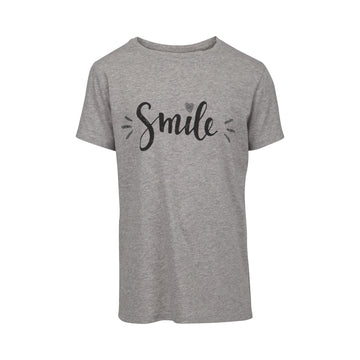 Petit by Sofie Schnoor - T-shirt, Smil - Grey Melange