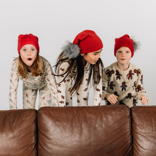 THE NEW Siblings - Holiday Long Hat (TNS1676) - Chili Pepper