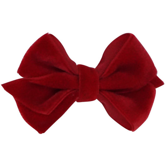 Bow's by Stær - Hårsløjfe, Velvet Bow, 8 cm - Flere farver