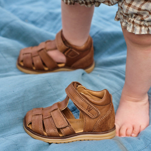 Wheat Footwear - Sky Sandal, WF412h - Cognac