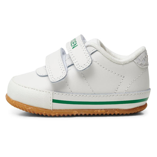 Woden Kids - Robin Sneaker - White / Basil