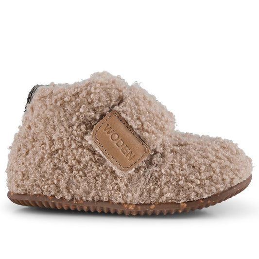 Woden Kids - Kim Teddy Home Shoe - Beige