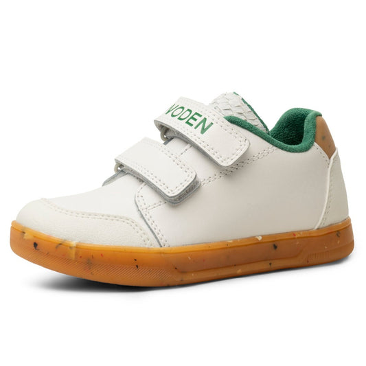 Woden Kids - Sneaker, Billie - White / Basil