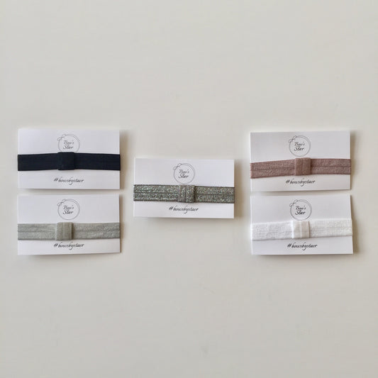 Bow's by Stær - Hårbånd, Elastik - Flere farver