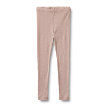 Wheat - Wool Leggings Agi - Dry Rose