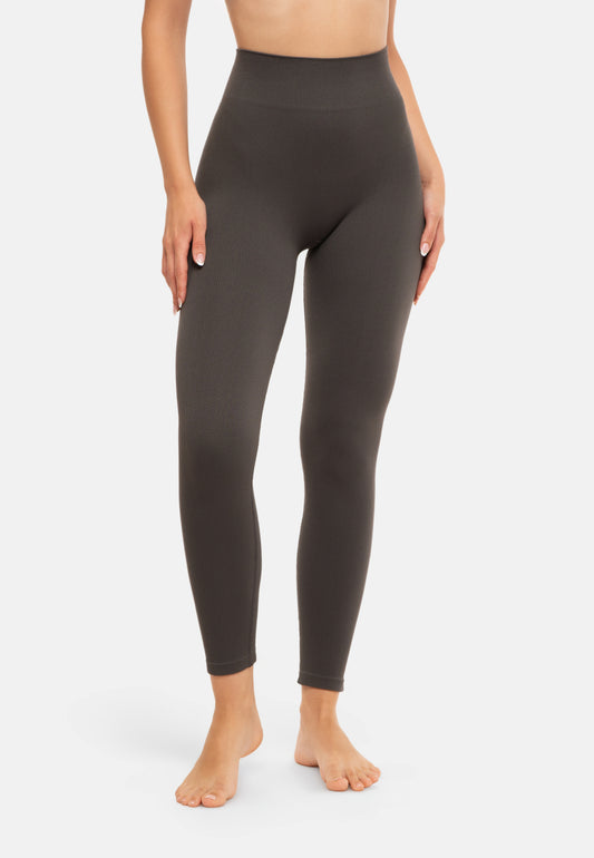 Liberté - Ninna Rib Leggings, 1015 - Asphalt
