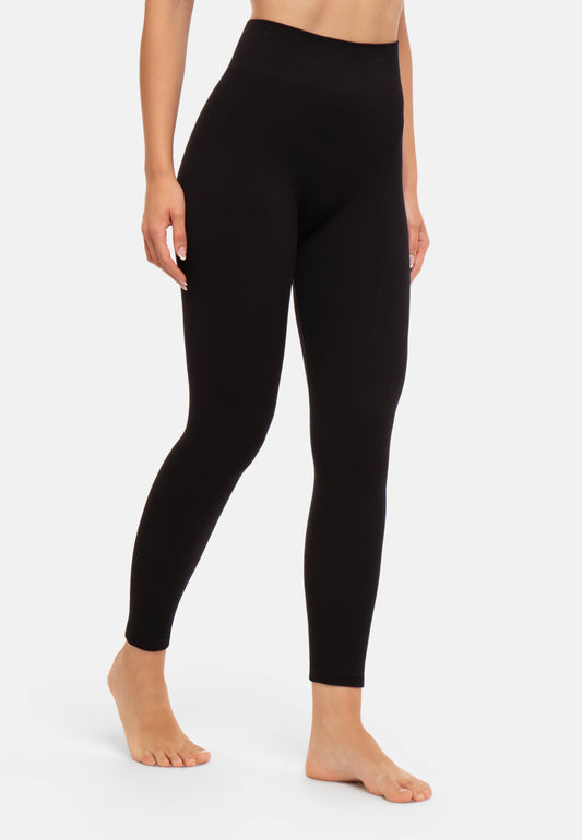 Liberté - Ninna Rib Leggings, 1015 - Black