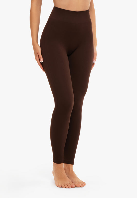 Liberté - Ninna Rib Leggings, 1015 - Coffee Bean
