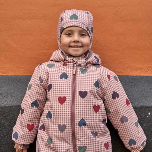 Mikk-Line - Snow Suit AOP, 11102 - Heart AOP