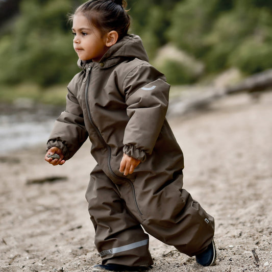 Mikk-Line - Snow Suit Solid, 11103 - Chocolate Chip