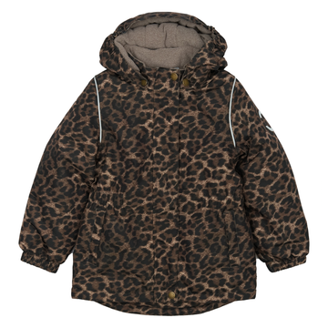 Mikk-Line - Winter Jacket waist AOP, 11109 - Leo
