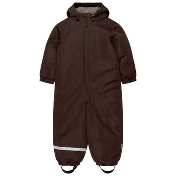 Mikk-Line - Snow Suit Solid Brown, 11114 - Coffee Bean
