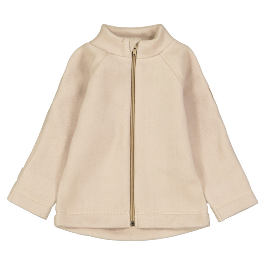 Mikk-Line - Cotton Fleece Baby Jacket, 12003 - Warm Taupe