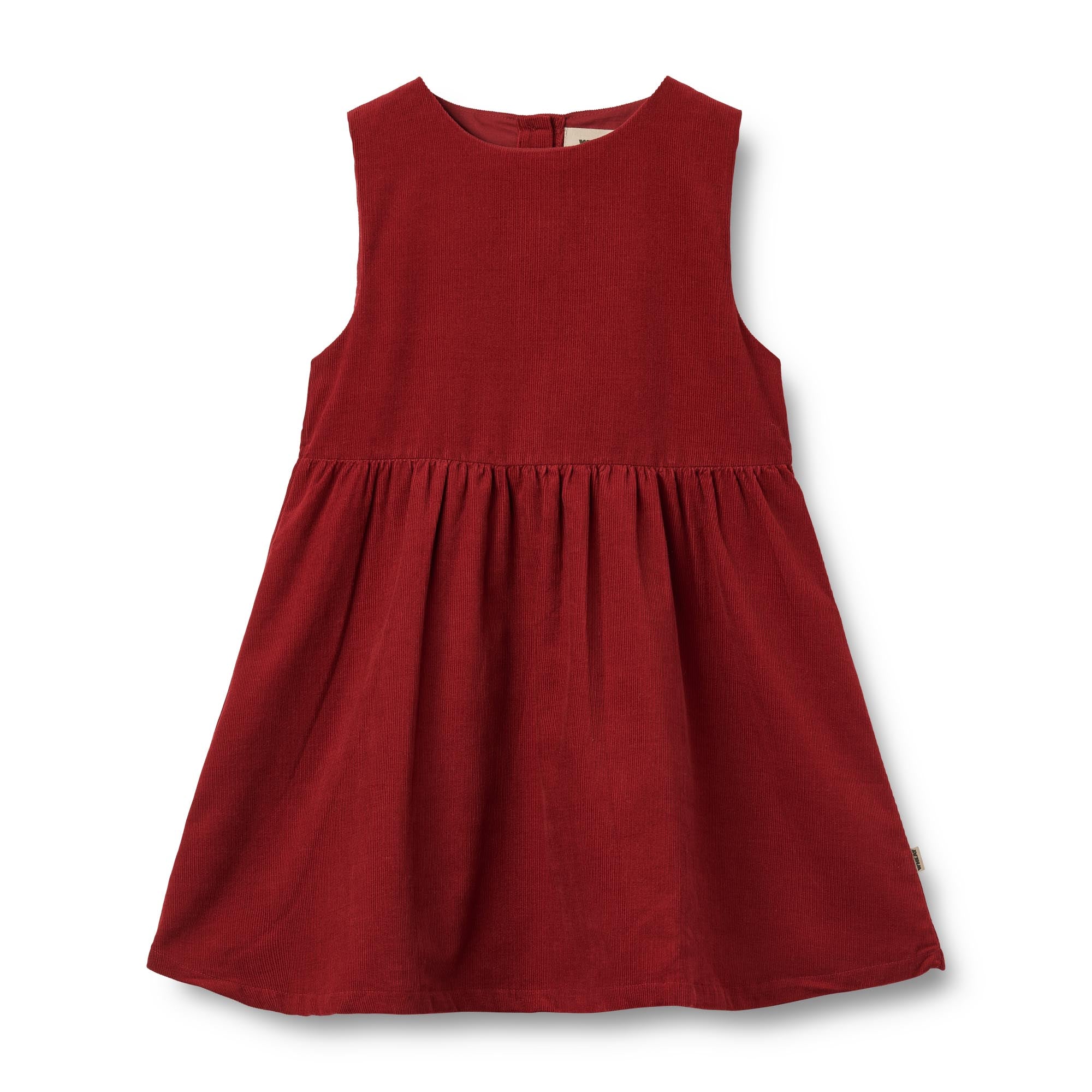 Wheat - Dress Corduroy Thelma - Cherry Red