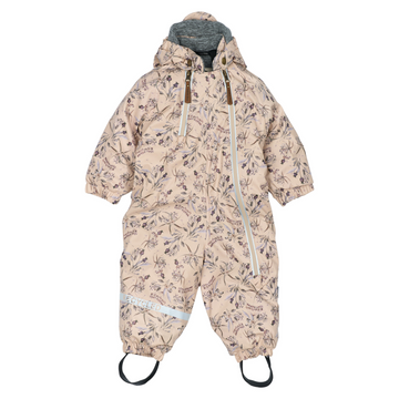 Mikk-Line - PU Snowsuit 2 Zip Recycled AOP, 15005 - Doeskin