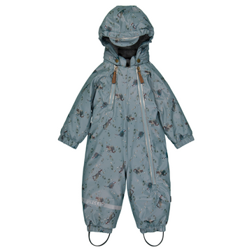 Mikk-Line - PU Snowsuit 2 Zip Recycled AOP, 15005 - Lead