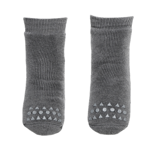 GoBabyGo - Skridsikre strømper - Dark Grey